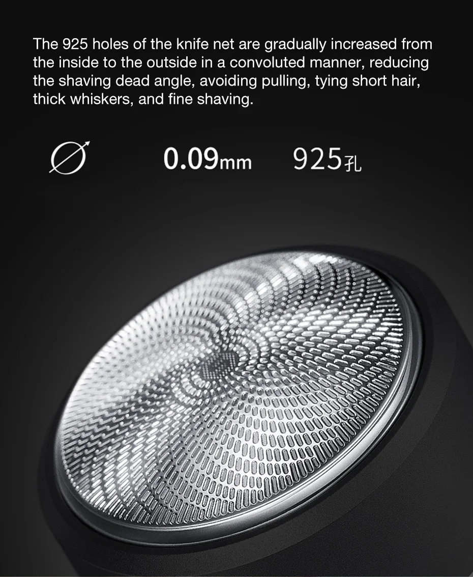 Xiaomi Mijia SMATE USB электрическая бритва мини Портативная Мужская бритва Водонепроницаемая моющаяся бритва с одним лезвием машинка для бритья триммер для бороды