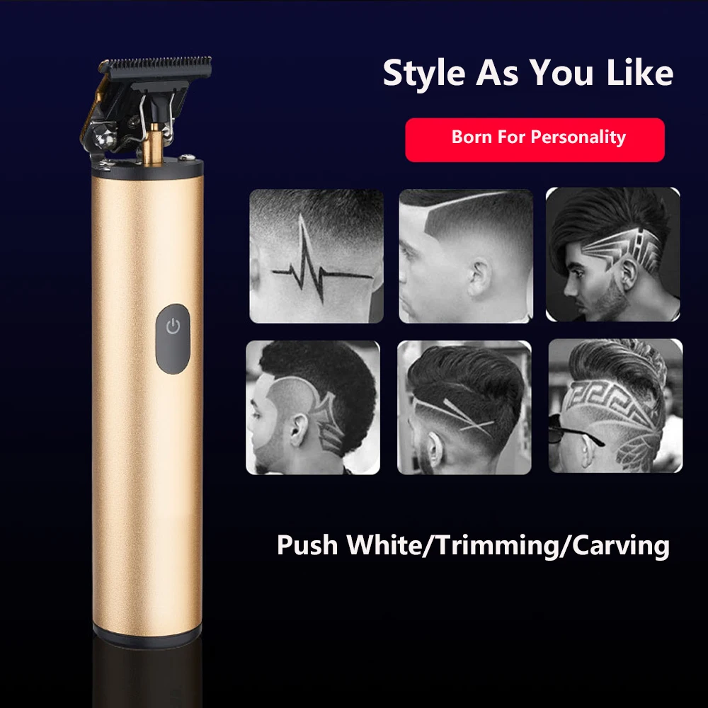 Профессиональная электрическая машинка для стрижки волос перезаряжаемая бритва
