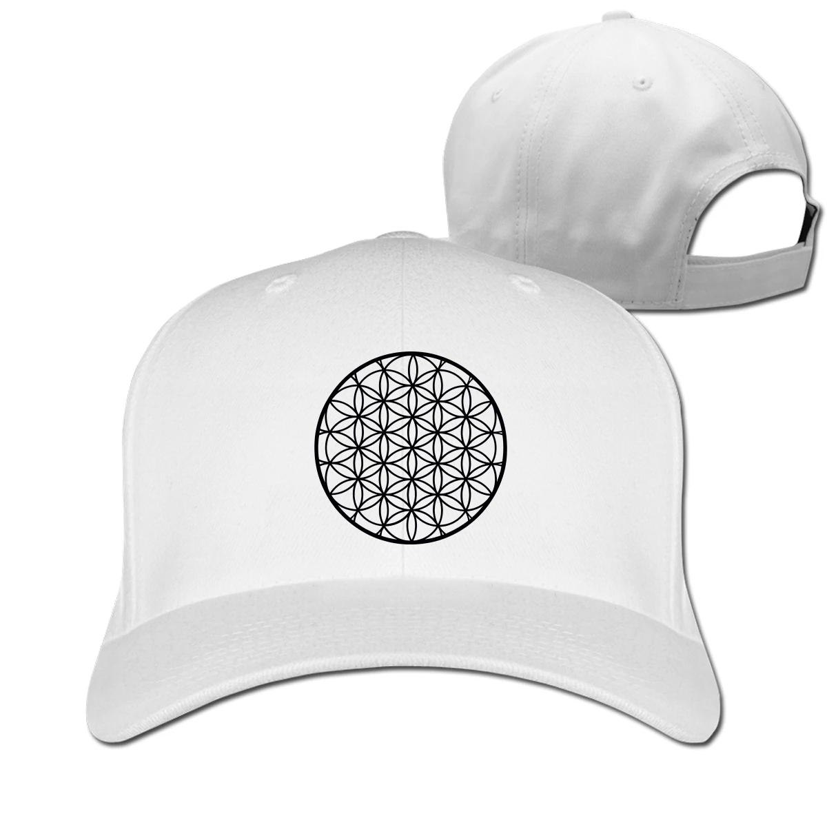 

Flower Of Life Sacred Geometry men women's Fashionable breathable Dad Cap