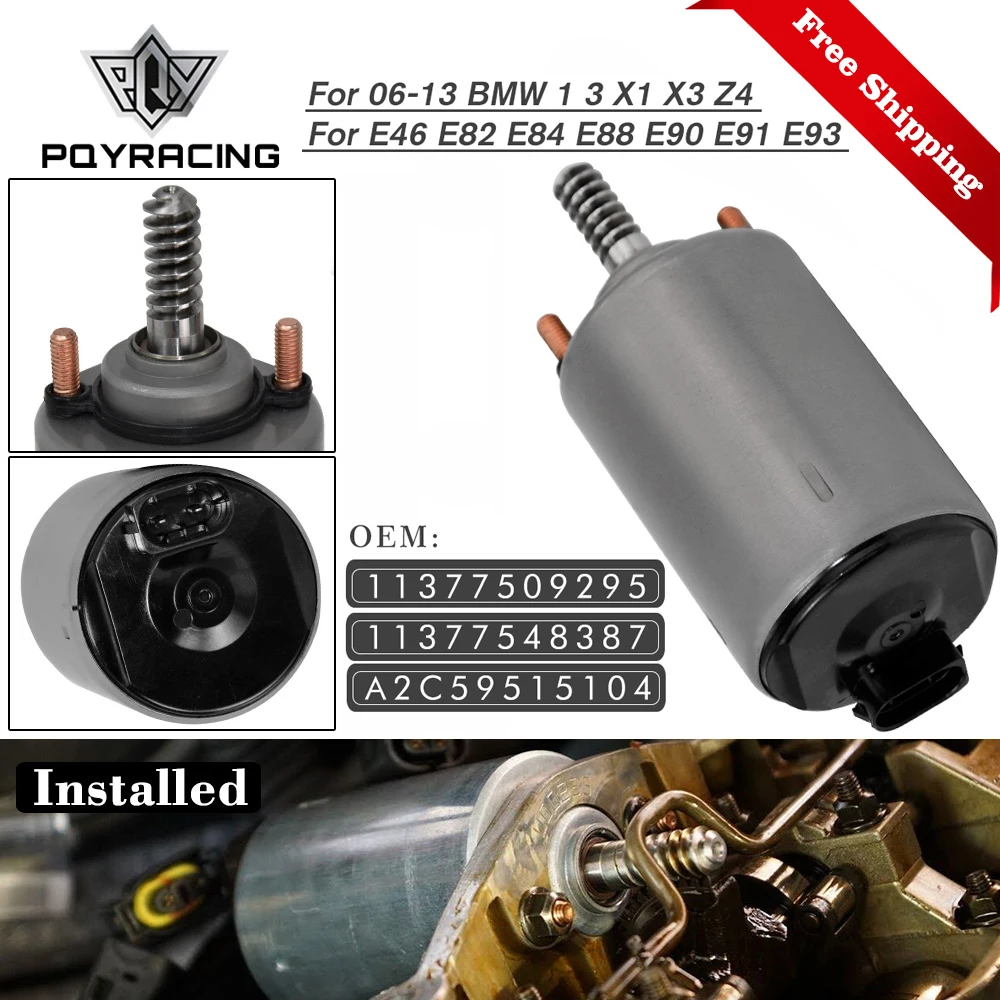 Новый Клапан привода двигателя VVT и прокладка крышки коромысла для BMW E87 E88 E46 E90 E91