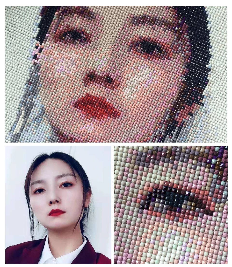 Фото на заказ 5D DIY Алмазная вышивка крестиком собственная фотография полная Алмазная вышивка мозаика Стразы для рукоделия домашний декор