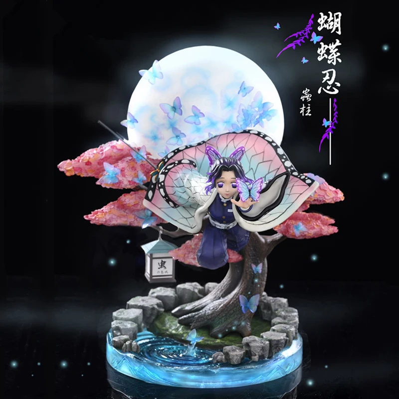 Экшн-фигурки из ПВХ для девочек Коллекционная модель кукла Kochou Shinobu подарок