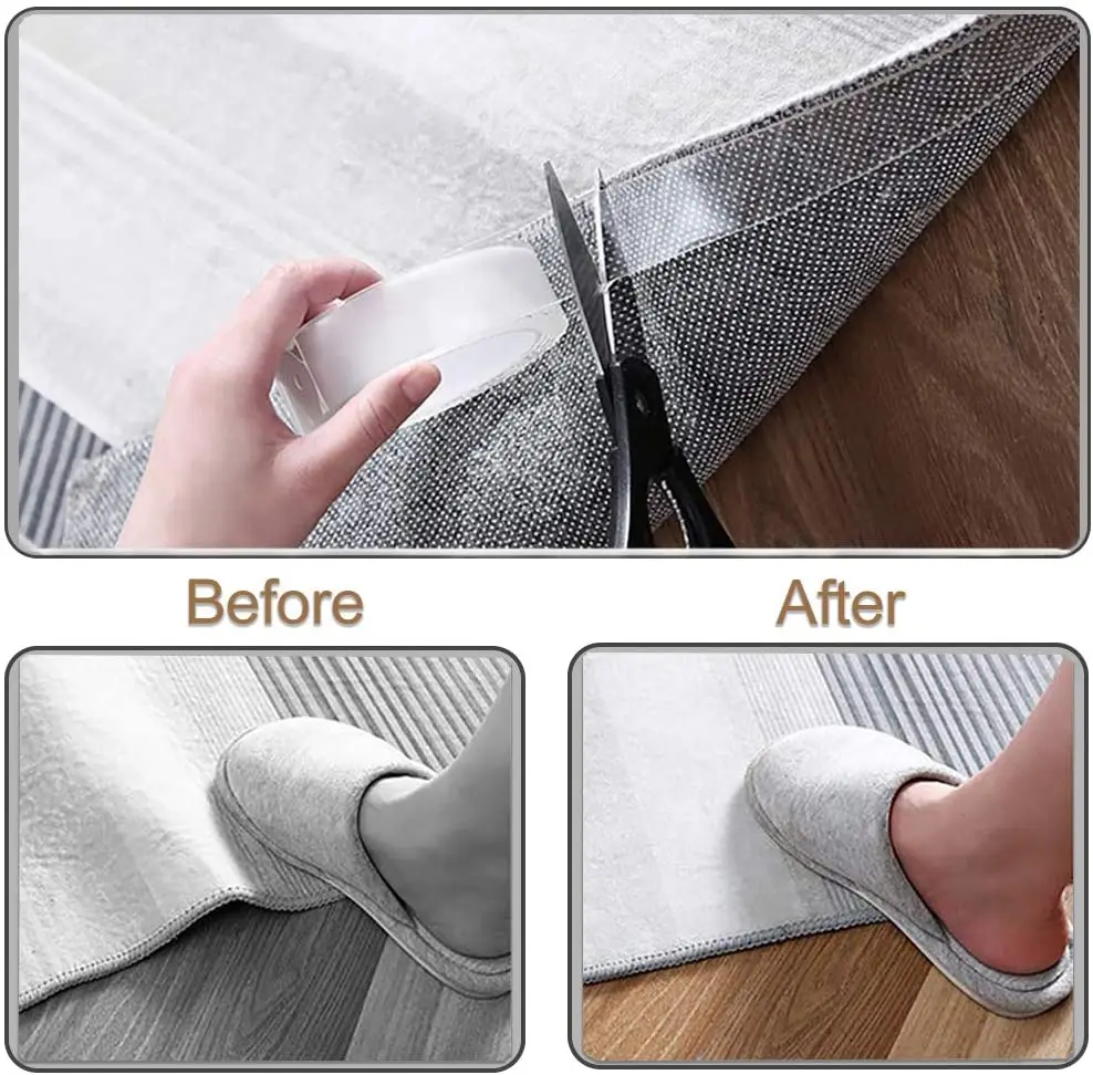 Прозрачная Двухсторонняя клейкая лента 1/2/3/5 м|Клейкая крепежная лента| |