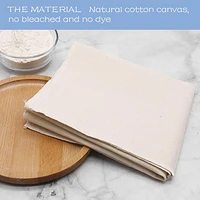 bakers dough proofing cloth bread yeast cloth natural super thick cotton canvas for baking french bread kitchen supplies tools