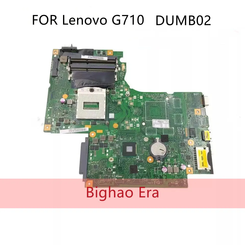 

THE WIN MB 90004884 FOR Lenovo G710 Laptop Motherboard DUMB02 MAIN BOARD REV 2.1 DDR3 100% probado