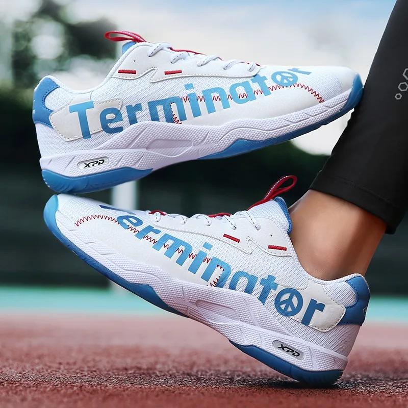 

Badminton Shoes Men's Wear-resistant Shockproof Sports Shoes Boys and Girls Youth Badminton Training Shoes Elementary and Middle