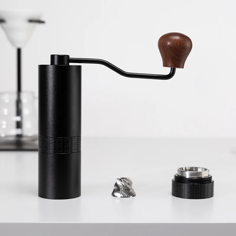 売る ブラックカラーステンレス鋼のグランドコーヒー豆のハンドグラインダー手洗浄イタリアグラインダー家庭用ハンド研削スパイスグラインダー