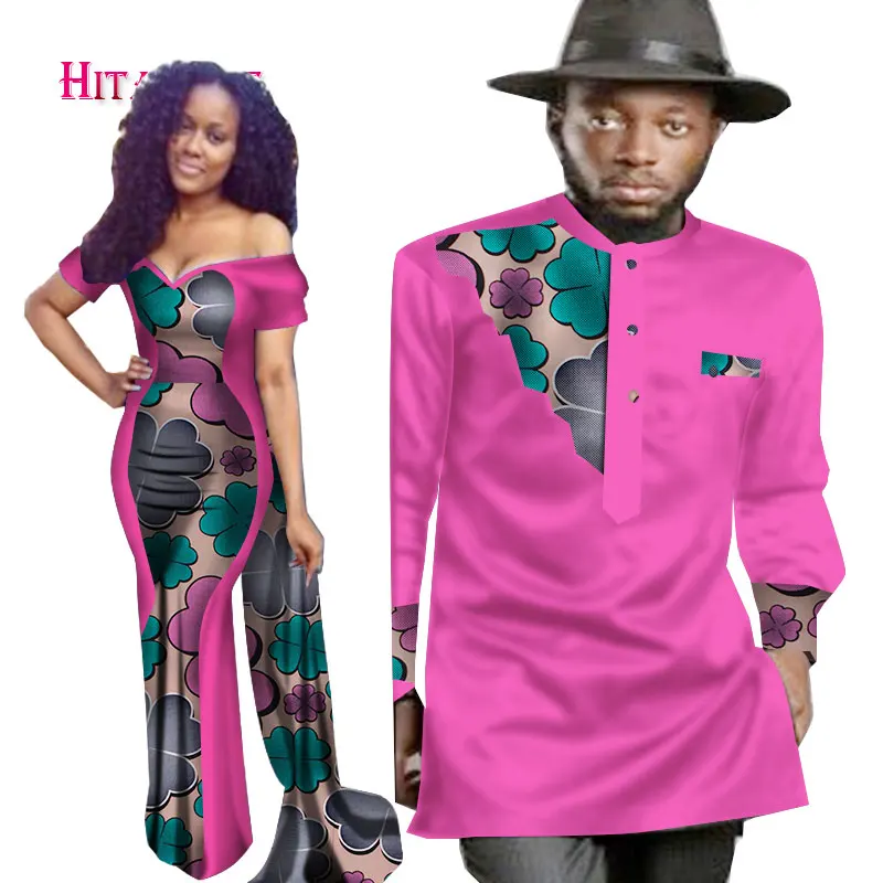 Новинка 2020 дизайнерская рубашка для влюбленных мужская с Африканским принтом