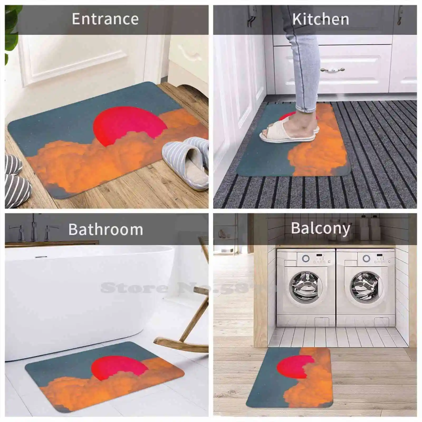 Мягкая подкладка для ног среди облаков товары комнаты ковер Marleylettering Marley Thuma