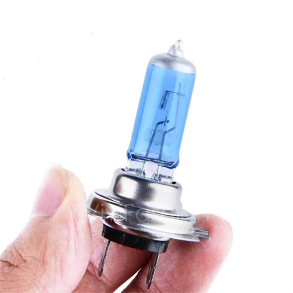 2 шт. H7 55W 12V Противотуманные фары галогенные лампы высокой мощности источник