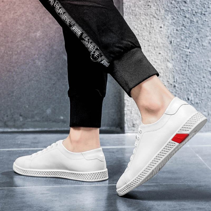 Fashion men's shoes 2019 spring and autumn new brand outdoor lace lightweight comfortable large size casual | Обувь