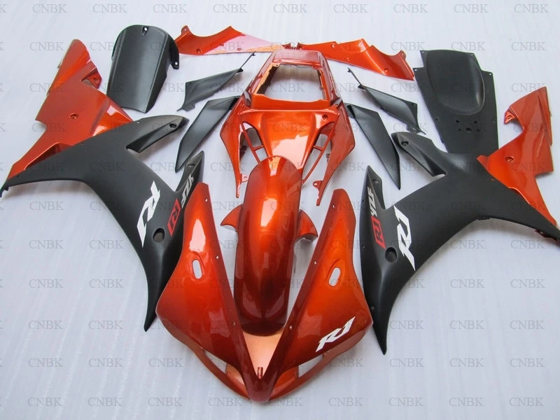 Обтекатели для YZF1000 R1 03 YZF комплекты обтекателей 02 2002 - 2003 черный красный |
