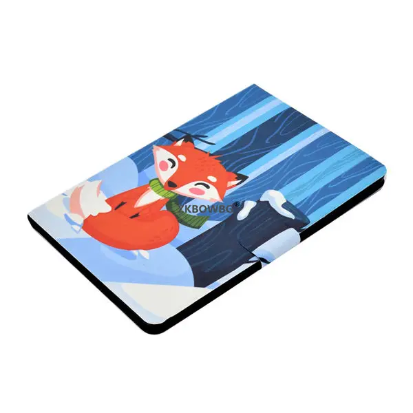 Hong.hu Чехол с рукавами для Samsung Galaxy Tab 3 Lite 7,0 SM-T110 T110 T111 Tab E 7,0 T113 T116 чехол с кошкой из искусственной кожи с подставкой - Цвет: Hong.hu