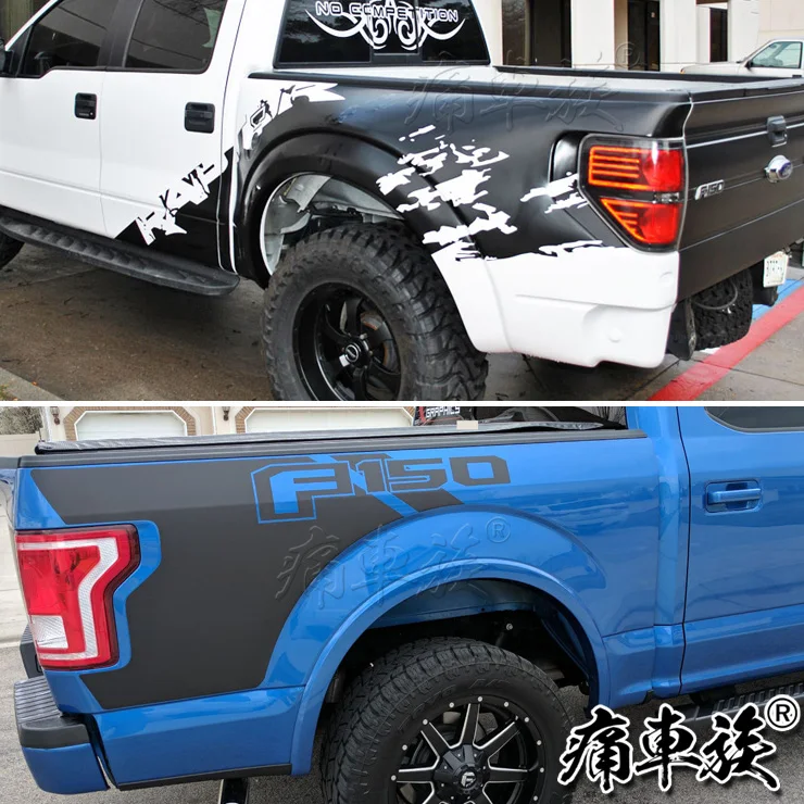 Автомобильная Наклейка для Ford Raptor F150 Ranger 2017-2019 Внешнее украшение кузова
