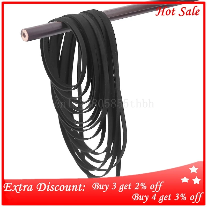 1 шт. Сменный ремень шириной 4 мм для проигрывателя дисков Walkman репитер DVD ширина