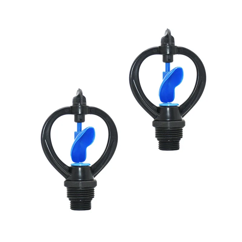 

Male thread 1/2" 3/4" Automatic Rotary Nozzle lawn Sprinkler Heart shape 360 Degree Garden Watering Sprinkler 15PCS