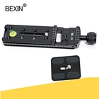 Удлиненная Узловая скользящая направляющая с двойными ласточкинами для макросъемки RRS, длинная быстросъемная пластина, зажим-адаптер для макросъемки Arca swiss