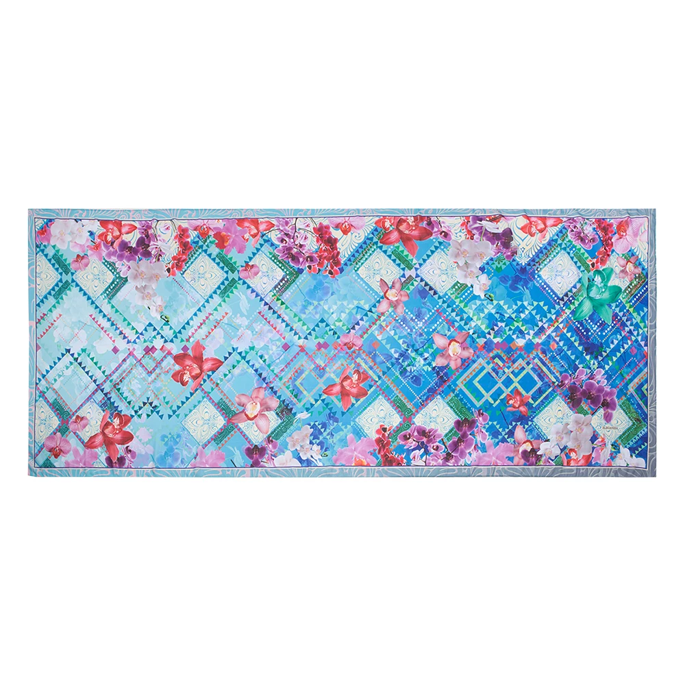 Палантин Eleganzza жен. шелк+хл 80х200 R22-5045 |