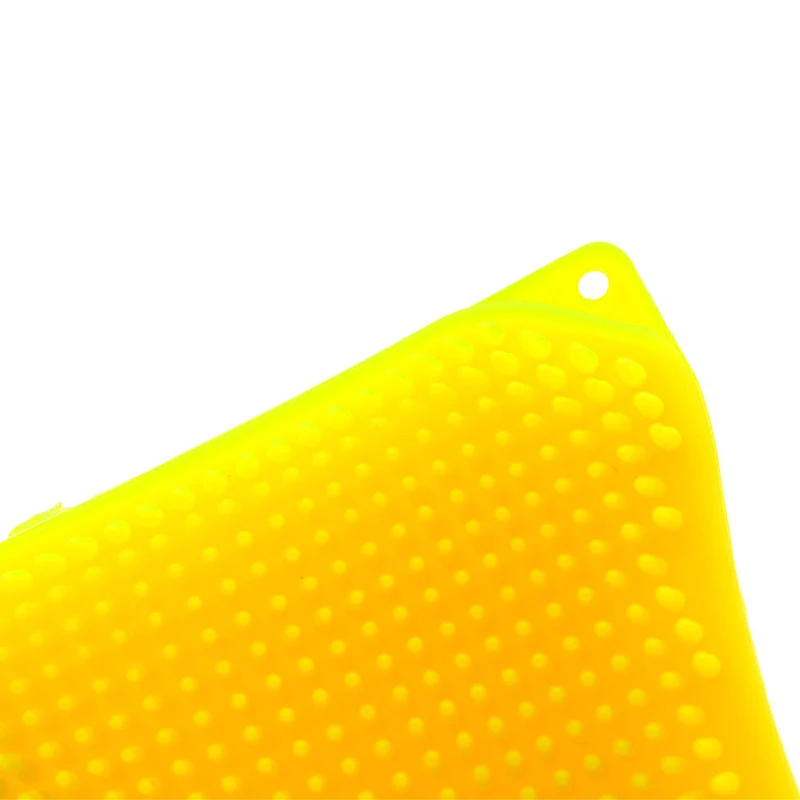 3 в 1 многофункциональная силиконовая щетка для мытья кухонной губки чаши