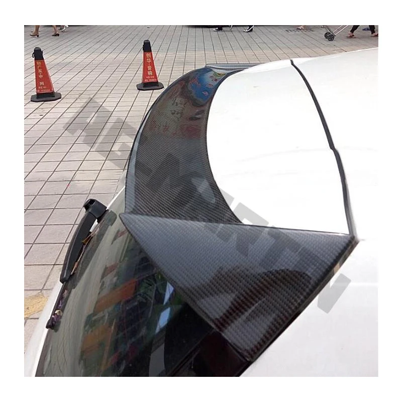 Carbon Fiber Rear Roof Spoiler Lip Trunk Wings for Volkswagen VW Scirocco Standard Coupe 2009 - 2013 FRP Unpainted Non R | Автомобили и