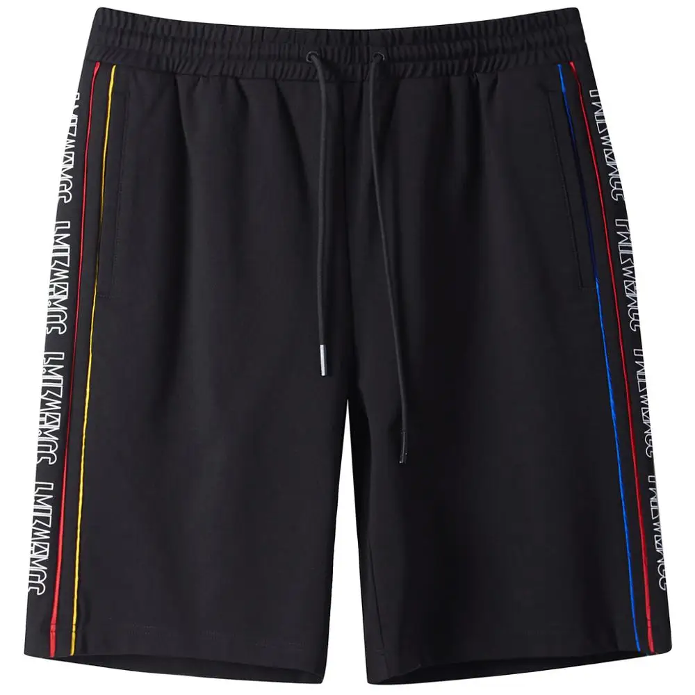 

Mark Fairwhale 2020 Fashion Embroidery 5 Point Causal Men Pants Elastic Waist Loose Men Shorts 719223057900