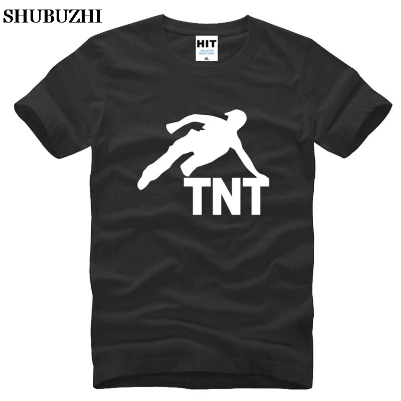 

Summer style men TNT parkour t shirt fashion hip hop dance swag clothes Short Sleeve cotton brand t-shirt shubuzhi top tees