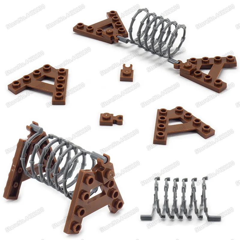 Военный Город путь строительные блоки Блок препятствий модель Moc совместимый вид