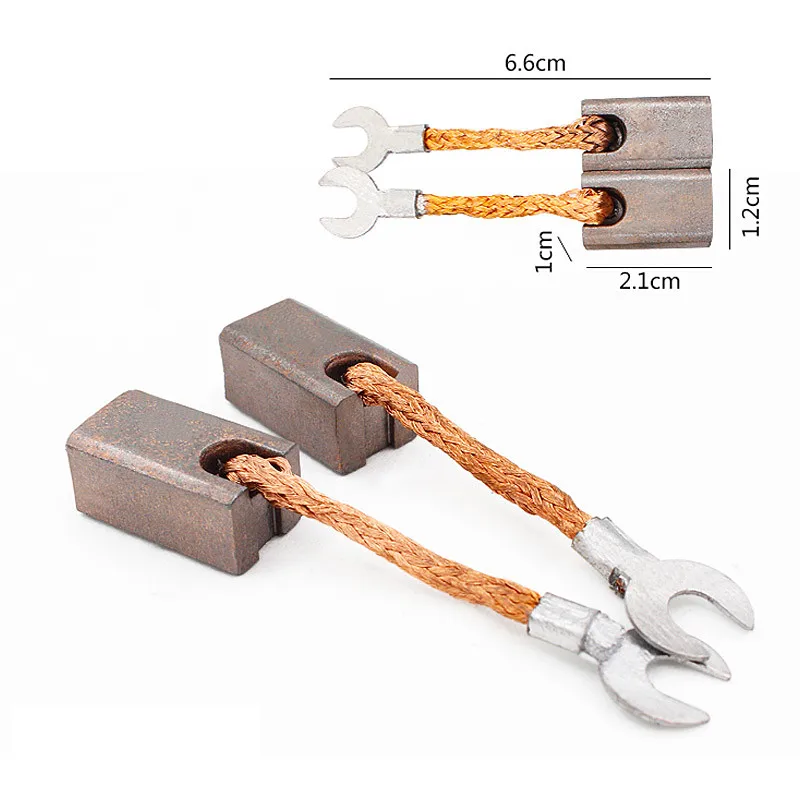 Двигатель постоянного тока угольные щетки коллекторный двигатель 2 1 0 5 см