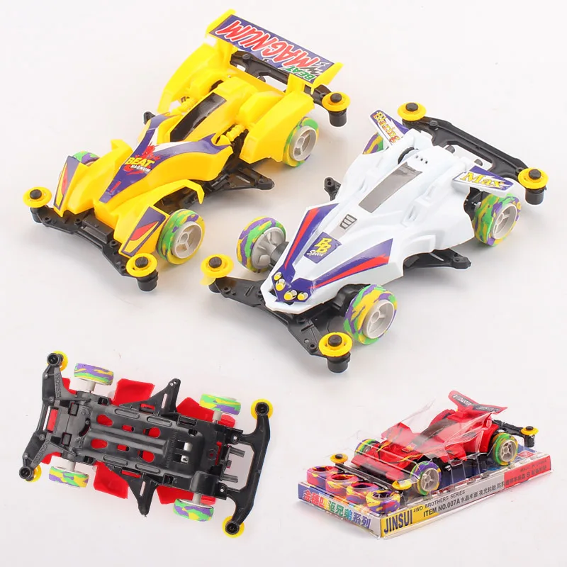 

Mini 4WD Model Cars Toys Kids Electric Toys Car Four Wheel Drive Motor Cars Toys Mini Cars Model Nostalgic Educational Toys