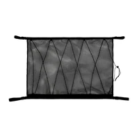 car ceiling storage net pocket universal car roof interior cargo net bag with zipper car trunk storage bag pouch accessories