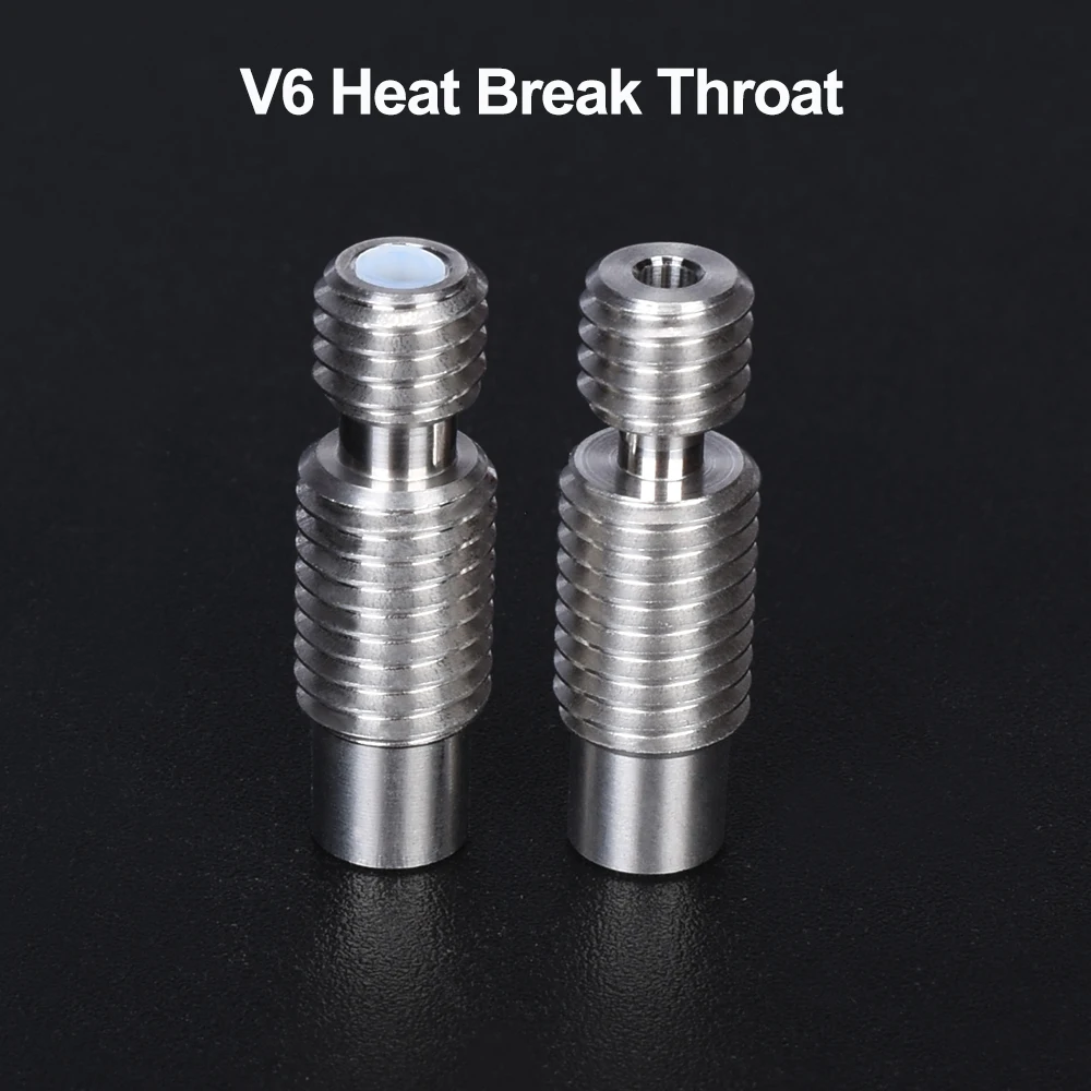 Фото Высококачественный горловой терморазрыв V6 для HOTEND E3D нагревательный блок 1 75 мм