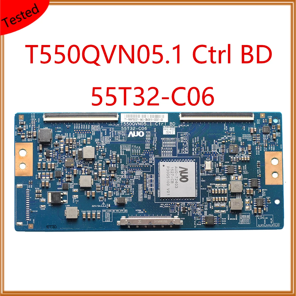 T550QVN05.1 Ctrl BD 55T32 C06 55 дюймов ТВ T Con плата в Дисплей тестирование на оборудование