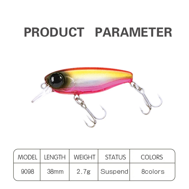 Приманка в виде гольяна Фишера 3 5 см 2 7 г