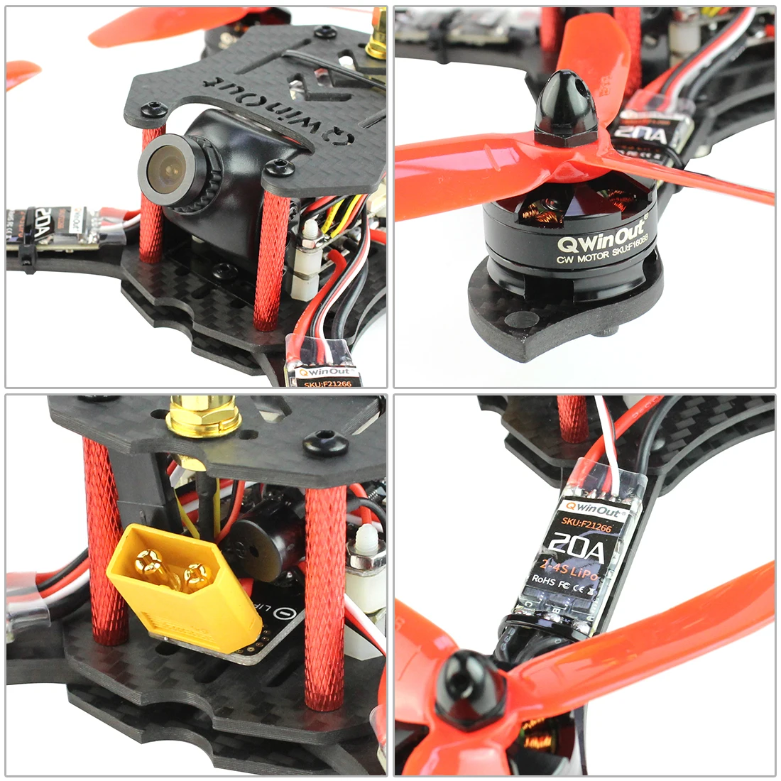 JMT Mini 210 мм Самолеты FPV Квадрокоптер гоночный Дрон с Flysky FS I6 передатчик F4 Pro(V2)