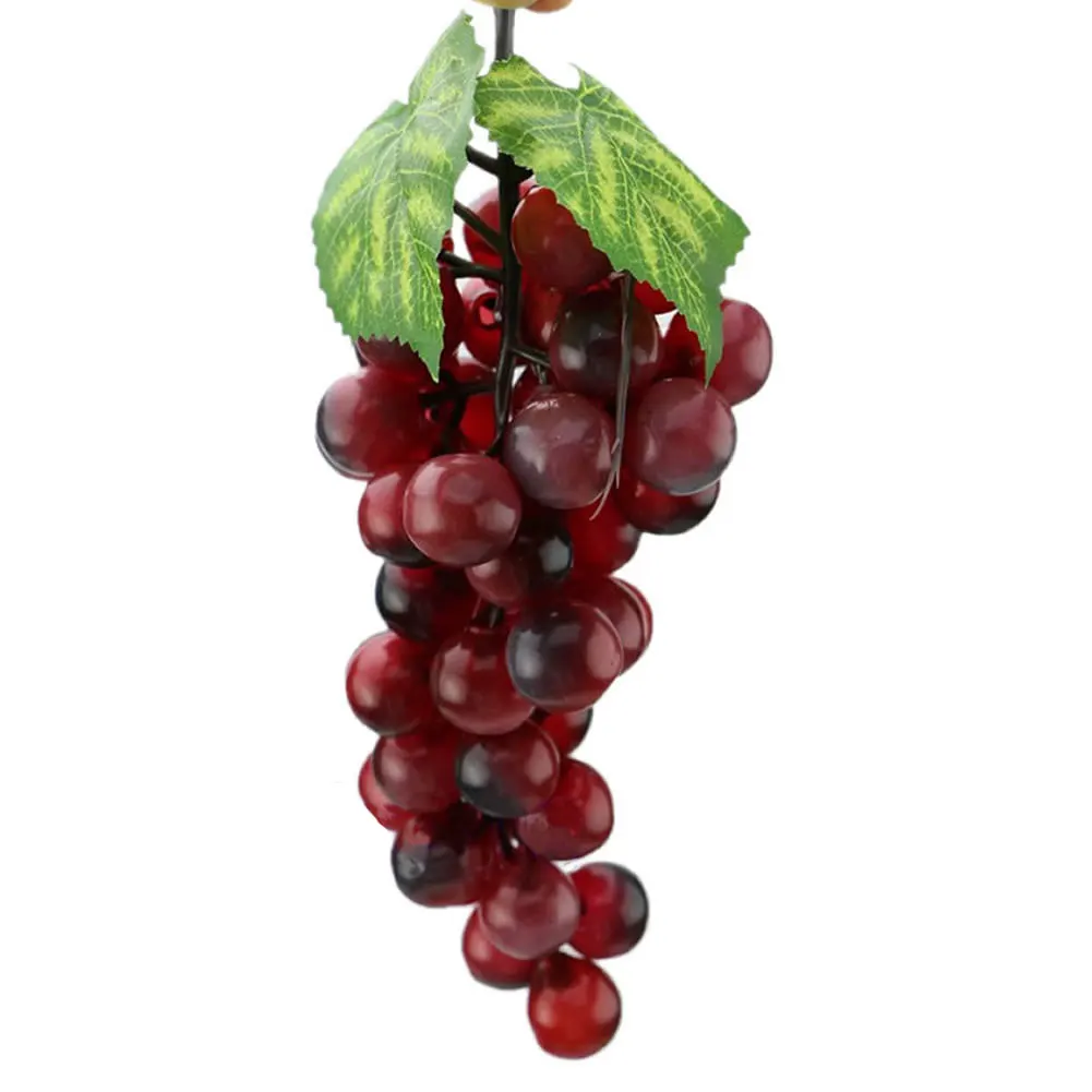 Искусственные фрукты виноград пластиковые искусственные декоративные