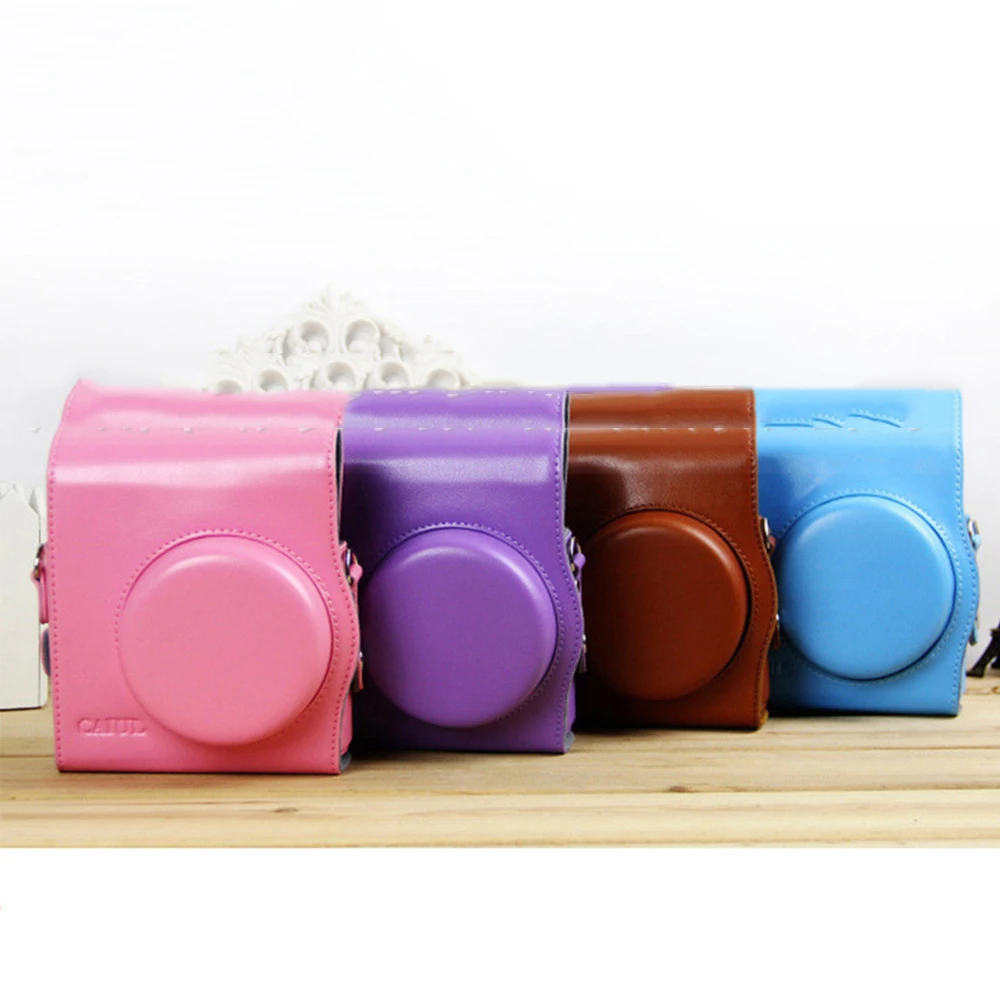 Чехол для Камеры Caiul/caiul Polaroid Mini8/8 +/9 цифровой защитный кожаный чехол камеры|Сумки