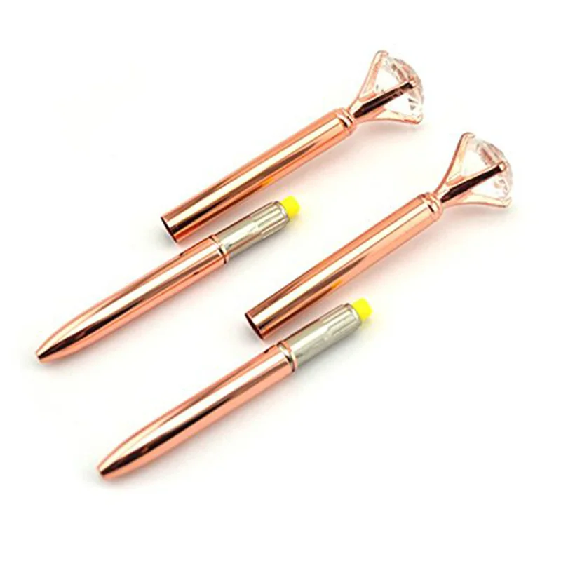 20 шт. 1 0 мм черные чернила новейшая розовая Золотая большая Алмазная Хрустальная