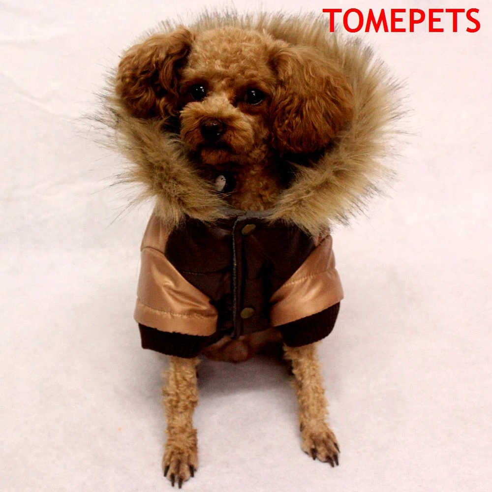 TOMEPETS одежда для домашних животных куртка собак теплая осенне зимняя в