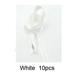 DG001-White Класс AAA 3#20 шт закрытые невидимые молнии 28 см для подушки, платья, 60 см DIY Швейные наборы Аксессуары молнии 40 см - Цвет: DG001-White