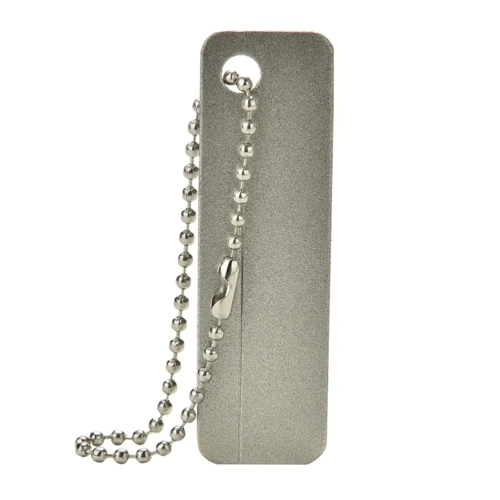 EDC Pocket Diamond Stone Portable Sharpener Keychain for Knife Fish Hook Finger Nail File Outdoor Camping Sharpeners Tool | Дом и сад