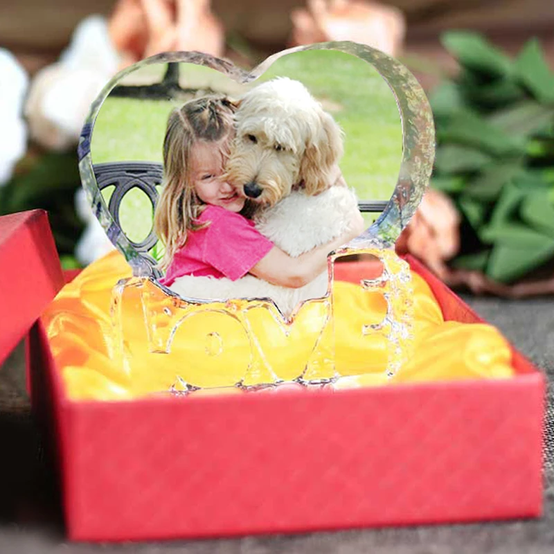 Фотография на заказ любовь Хрустальный альбом фотоальбом персонализированный