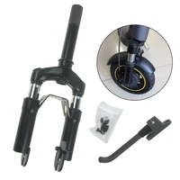 for ninebot max g30 g30d hydraulic shock front fork with foot support electric scooter front absorber refit kit g30 accessories