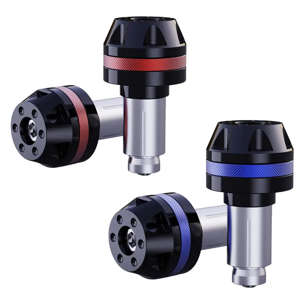 

Motorcycle Bar Ends Handlebar Grips Bar End Plugs Motorcycle GN Plug GSX250/R GW250 Dl250 Modified Balance Terminal T6 Alumin
