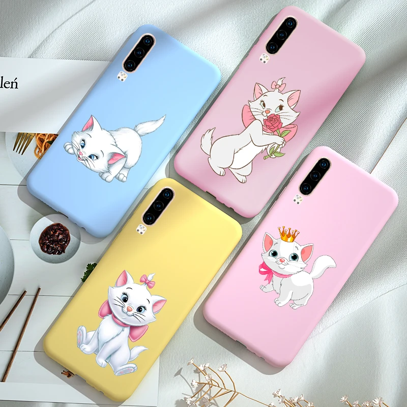 Мягкий силиконовый чехол для Huawei P30 P20 Pro Lite Mate 20 10 P9 P10 P Smart Plus 2019 2018 карамельный