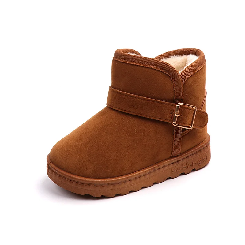 Зимний новый стиль для детей модные ботильоны женщин мальчиков и девочек на