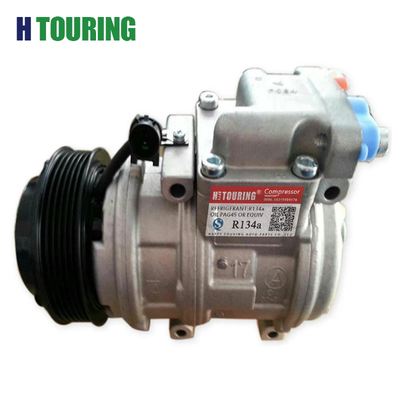 Для 10PA17C SSANGYONG RODIUS 2 7 Компрессор переменного тока 6652300011 152267 180500390A|Установки для