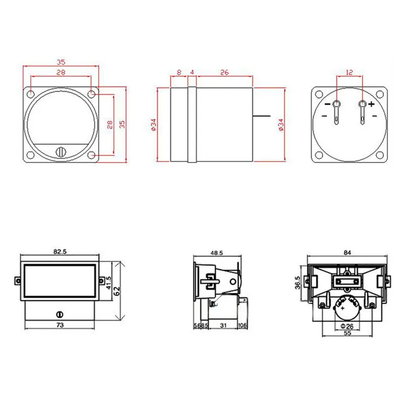 Высококачественная прецизионная аудиопанель измеритель мощности УФ дБ уровня