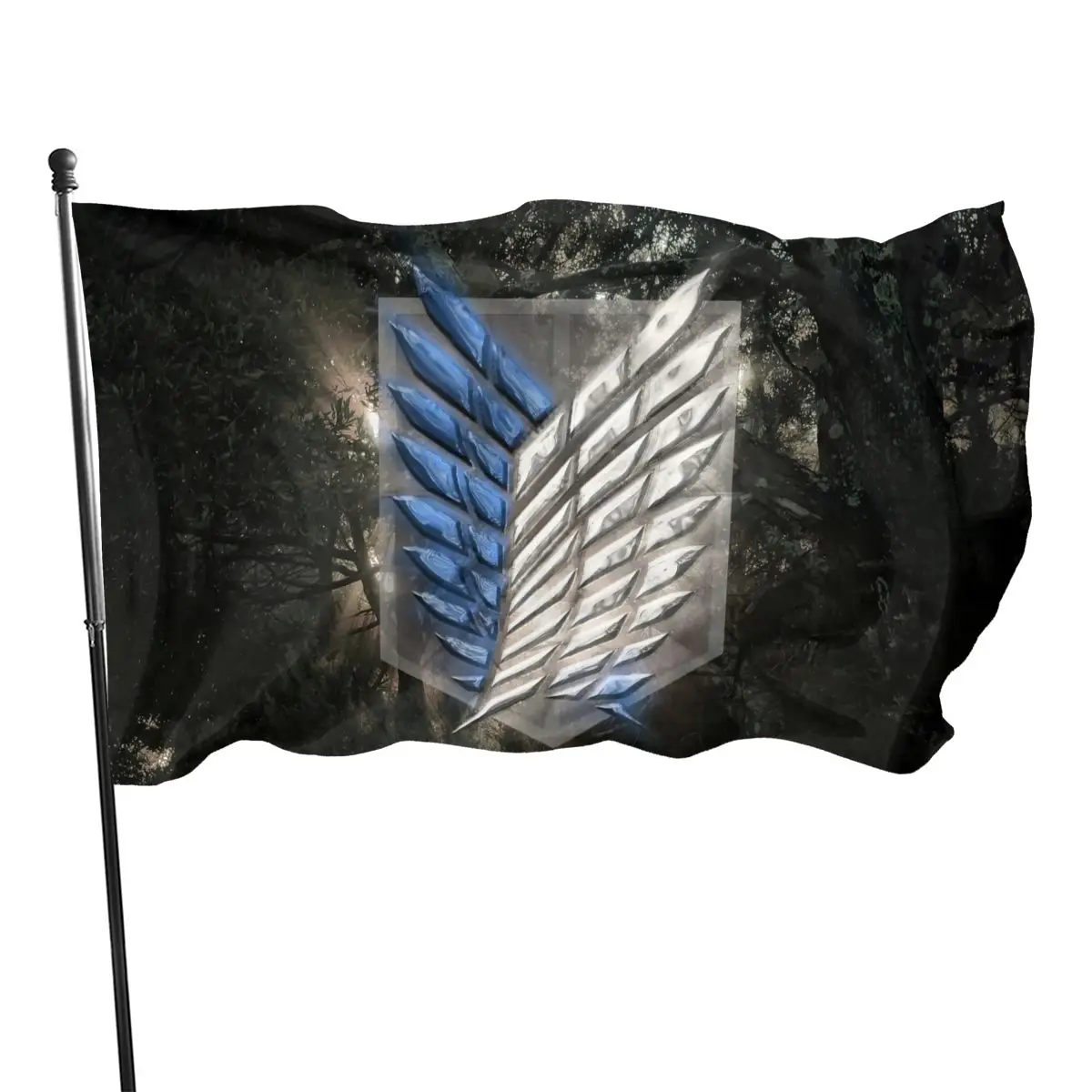 

Декоративный Флаг «атака на Титанов», 90x150 см