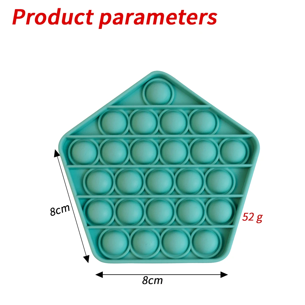 

Push Pop Toys Sensory Stress Concentration Reaction Force Toys Desktop Educational Toys Foot/Foot-Shaped Push Bubble Toys