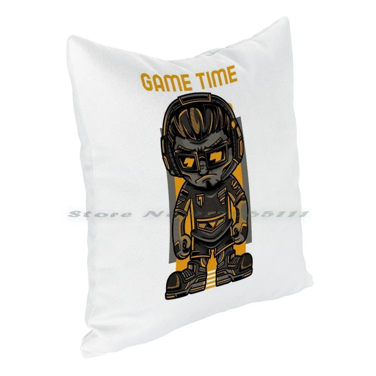 Наволочка для подушки Game Time наволочка из хлопка и льна игр в соцсети Ps4 ПК